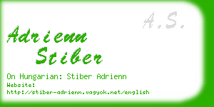 adrienn stiber business card